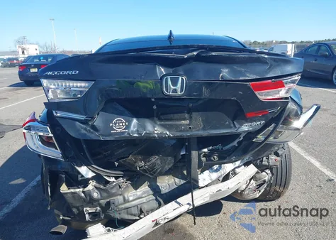 2019 Honda Accord Sport from USA, damaged, VIN 1HGCV1F38KA138048